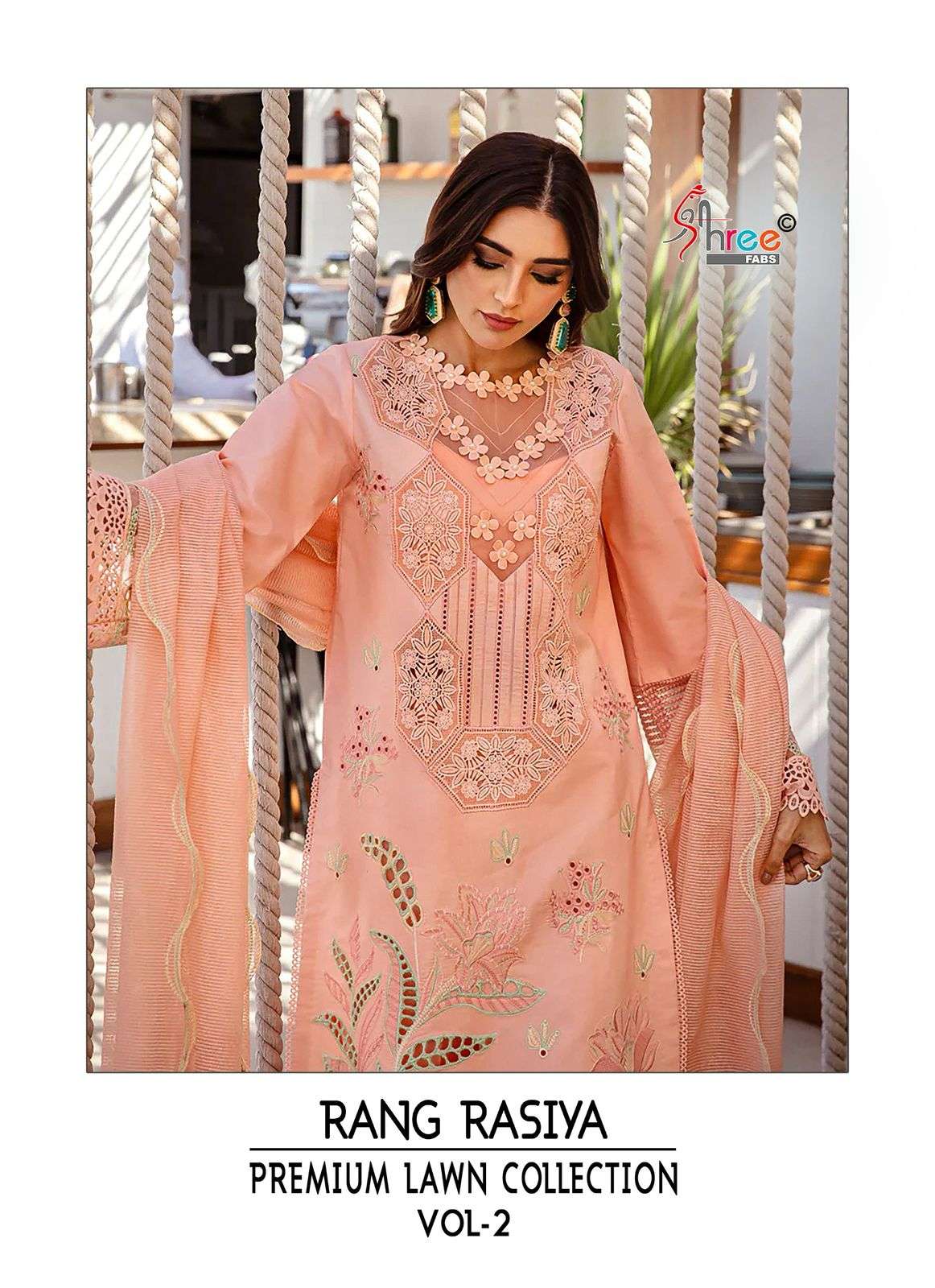 RANG RASIYA LAWN COLLECTION VOL-02 by SHREE